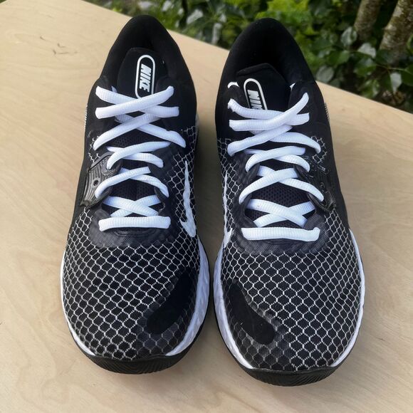 Nike Renew Elevate 2 Mens Basketball Shoes Black White Size 10.5 main image 12
